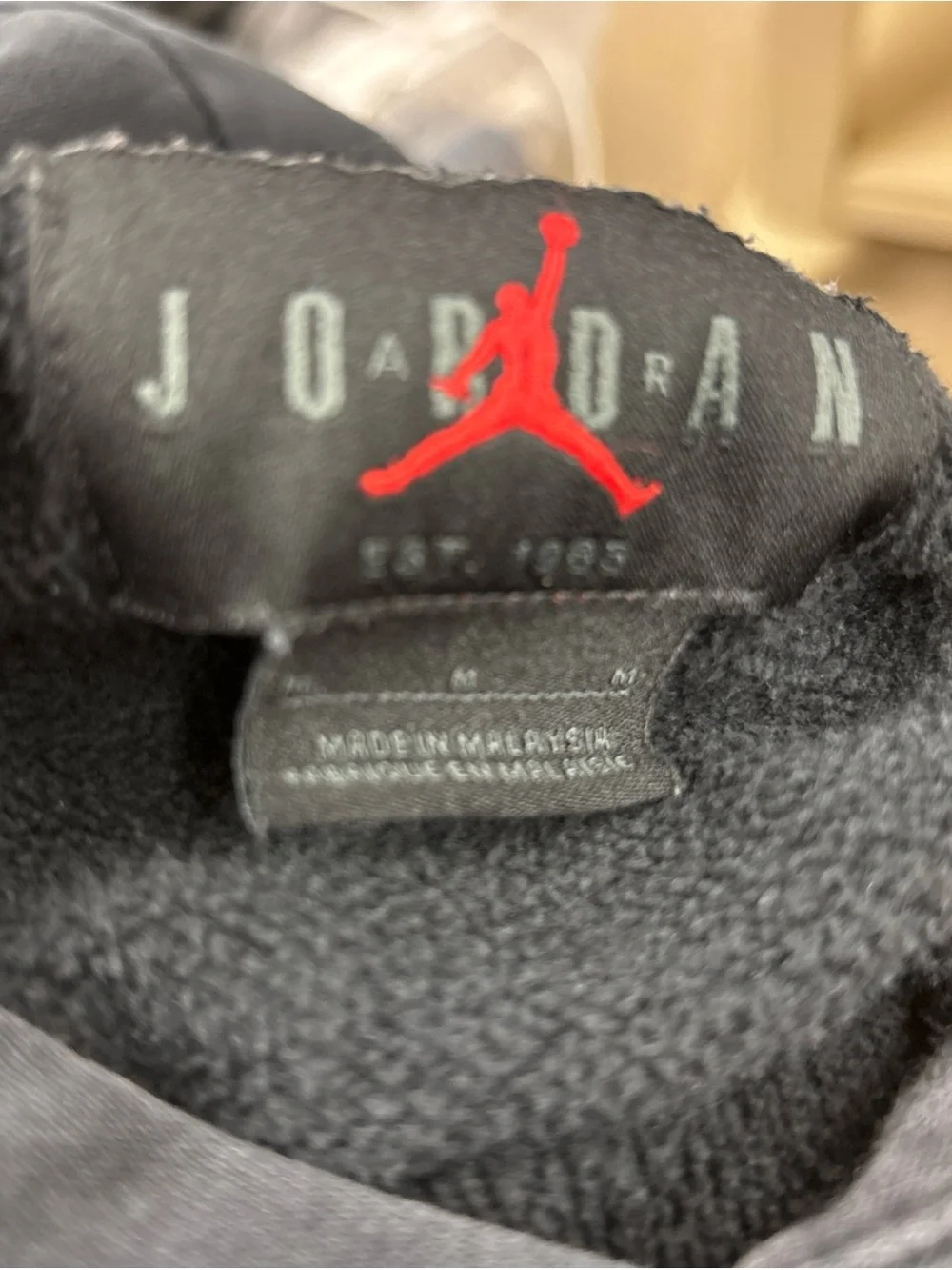 Jordan Jumpman Big Logo Hoodie Size Men’s M Medium (see Description)#Bulls#NBA
